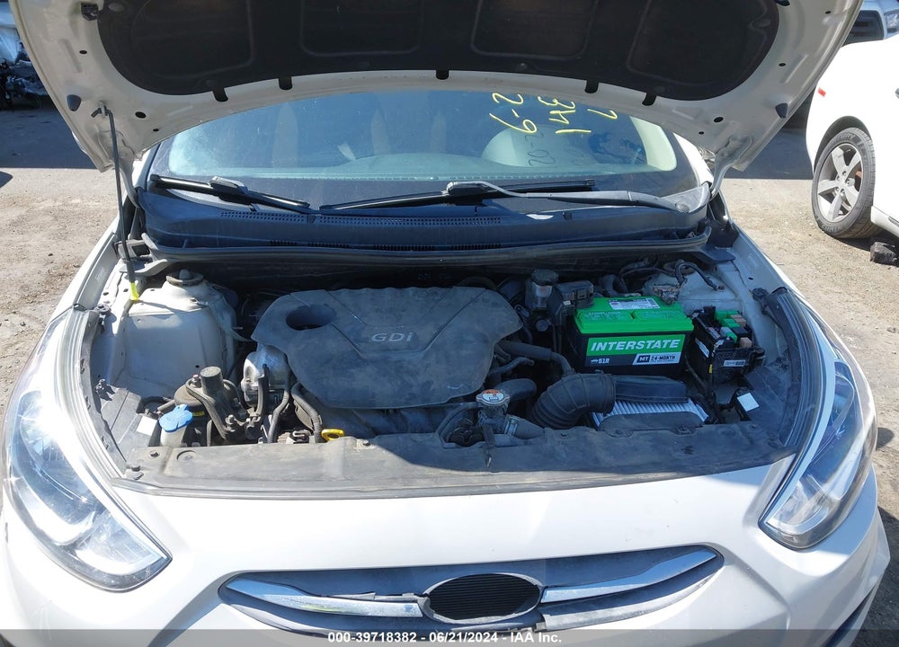 2017 HYUNDAI ACCENT SE VIN: KMHCT4AE5HU247875