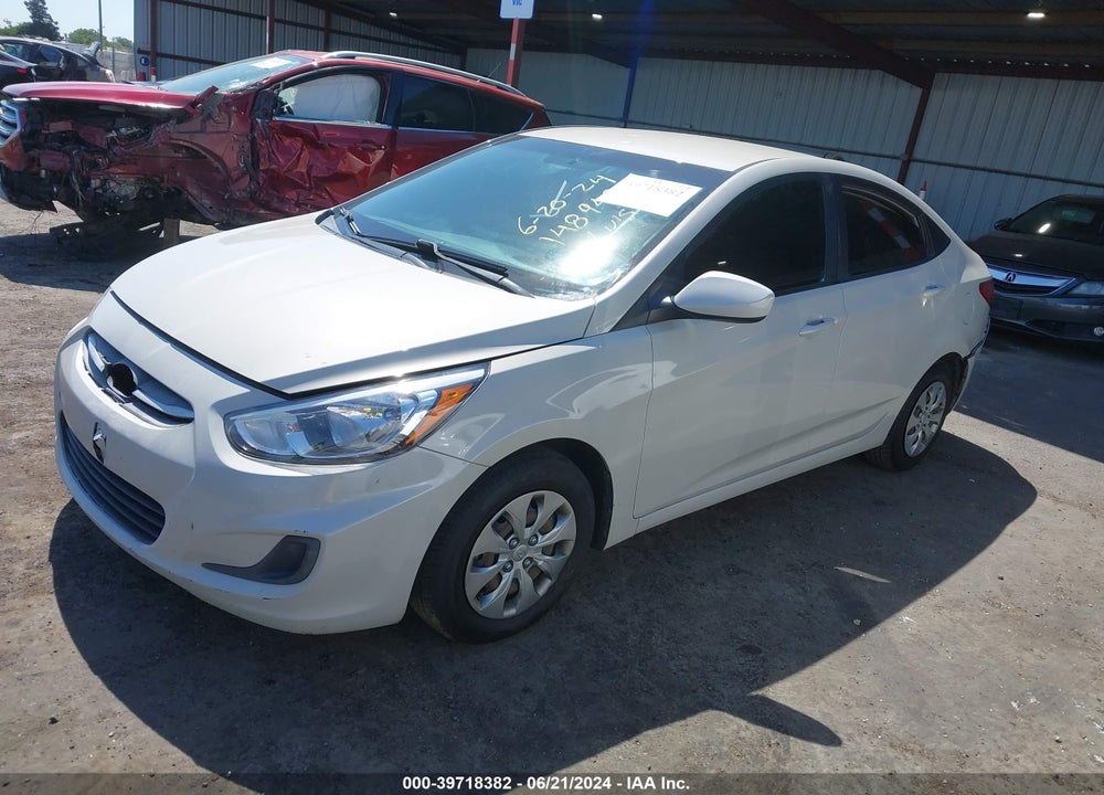 2017 HYUNDAI ACCENT SE VIN: KMHCT4AE5HU247875