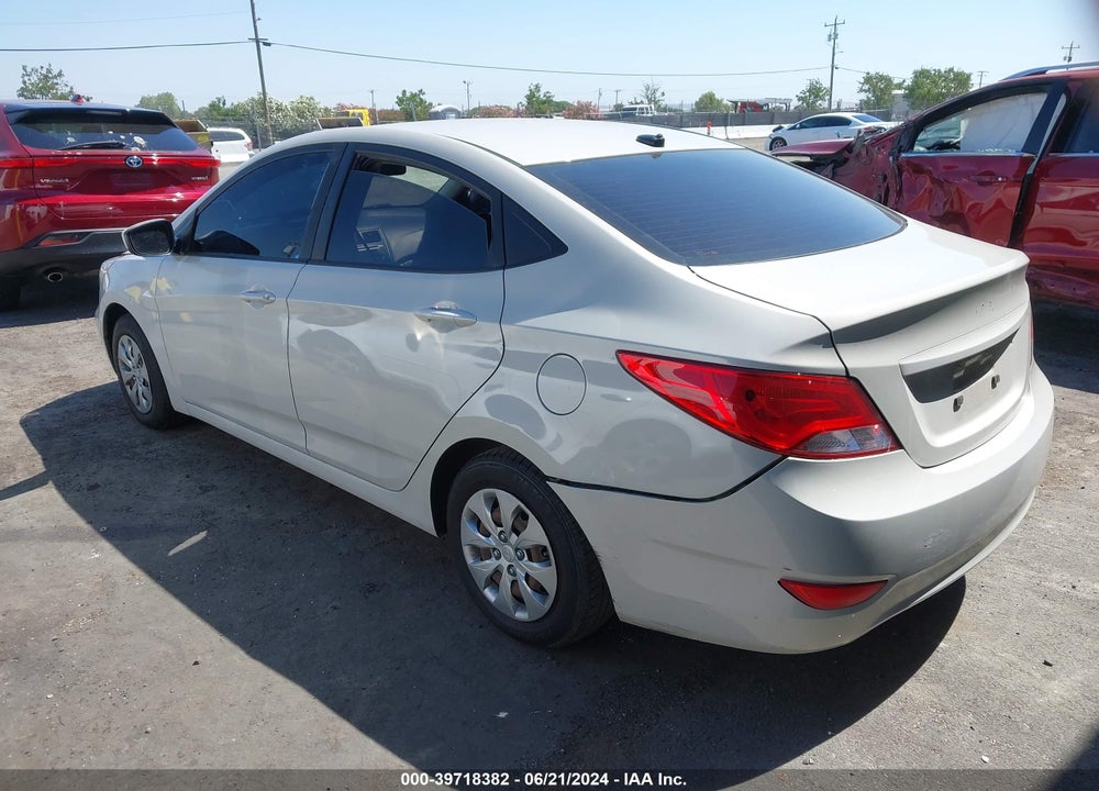 2017 HYUNDAI ACCENT SE VIN: KMHCT4AE5HU247875