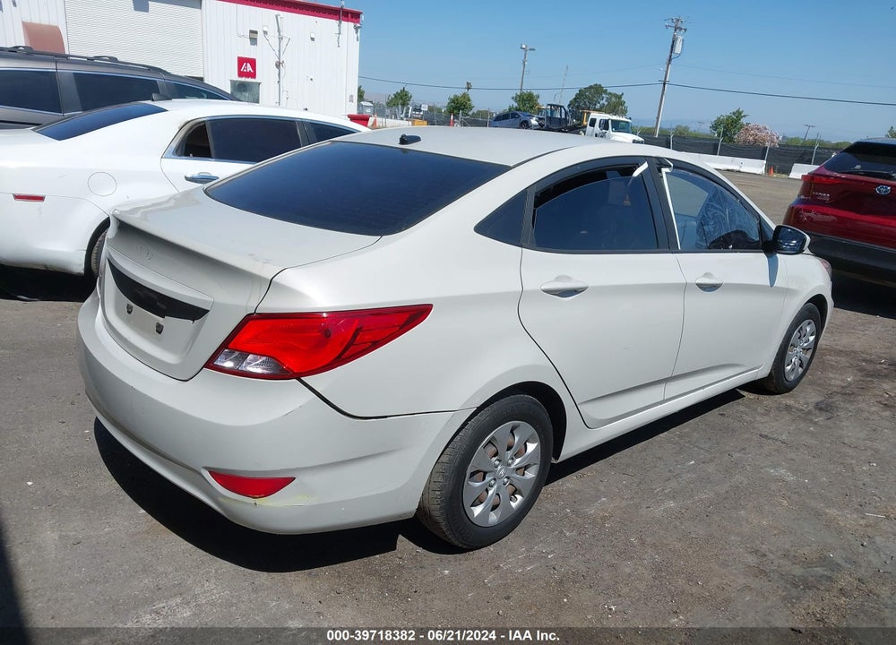 2017 HYUNDAI ACCENT SE VIN: KMHCT4AE5HU247875