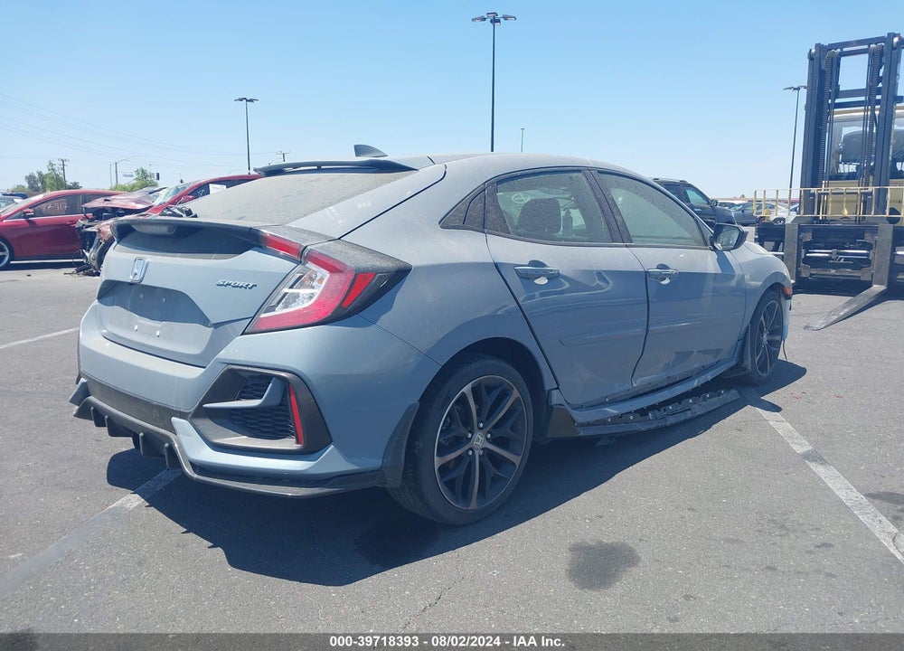 2020 HONDA CIVIC SPORT VIN: SHHFK7H47LU422047