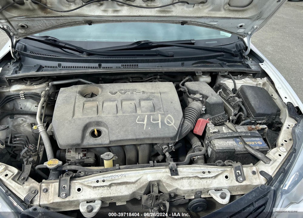 2014 TOYOTA COROLLA S PLUS VIN: 2T1BURHEXEC145755