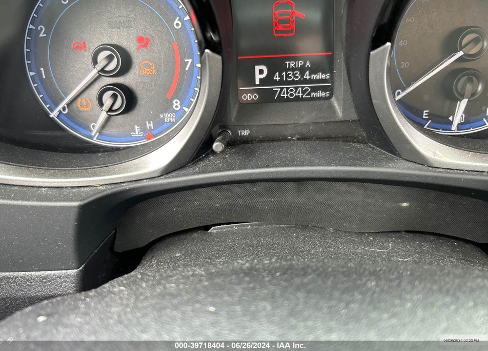2014 TOYOTA COROLLA S PLUS VIN: 2T1BURHEXEC145755