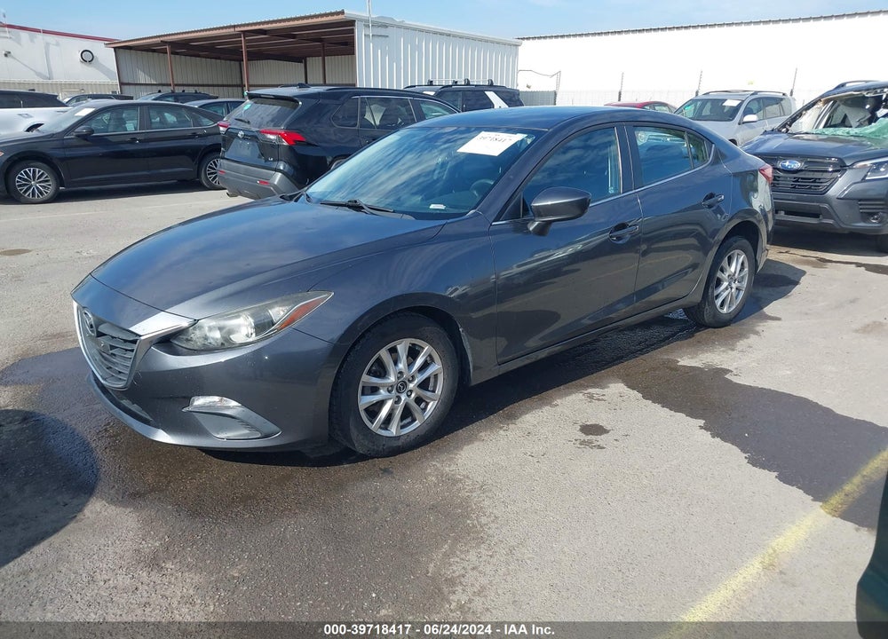 2014 MAZDA 3 I TOURING VIN: JM1BM1V73E1196641
