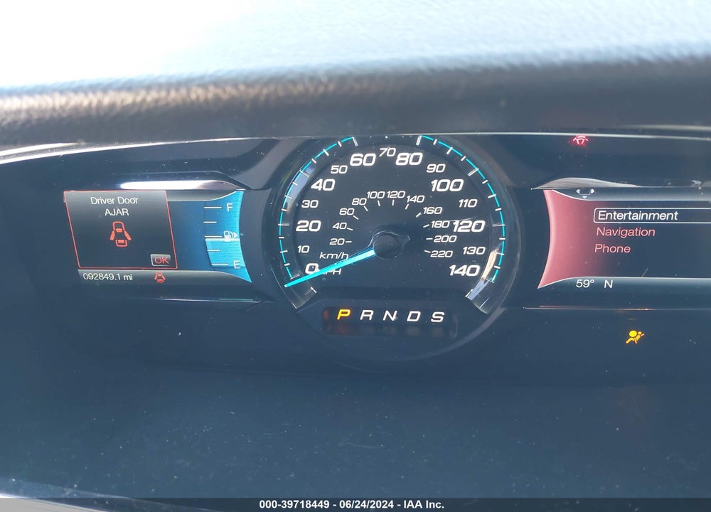 2016 FORD TAURUS SEL VIN: 1FAHP2E87GG119048