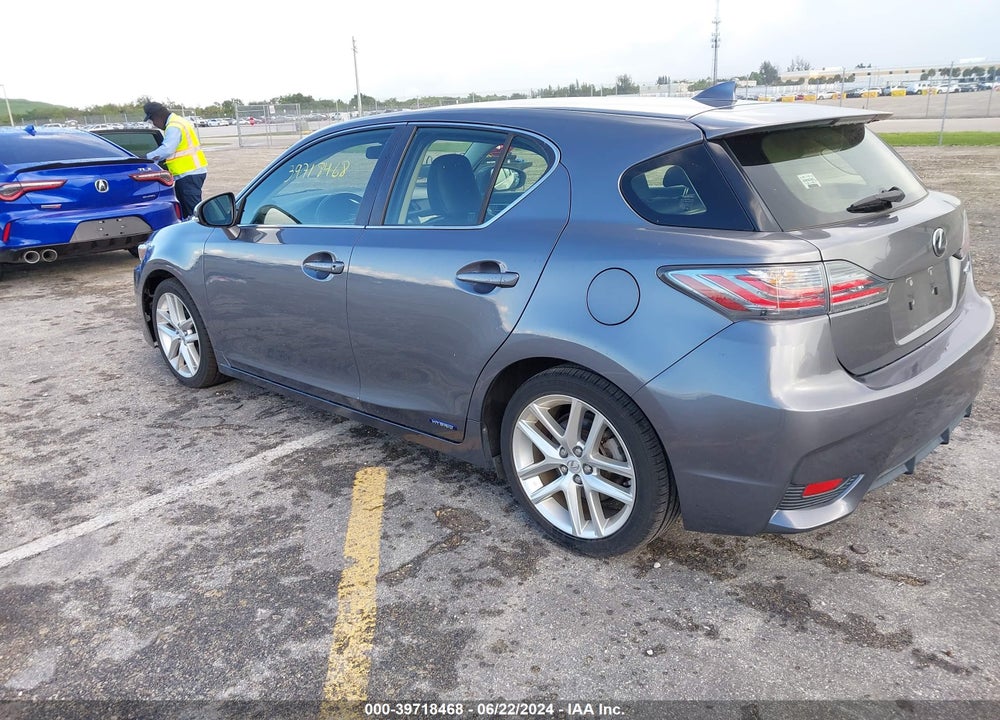2016 LEXUS CT 200H VIN: JTHKD5BH9G2266983
