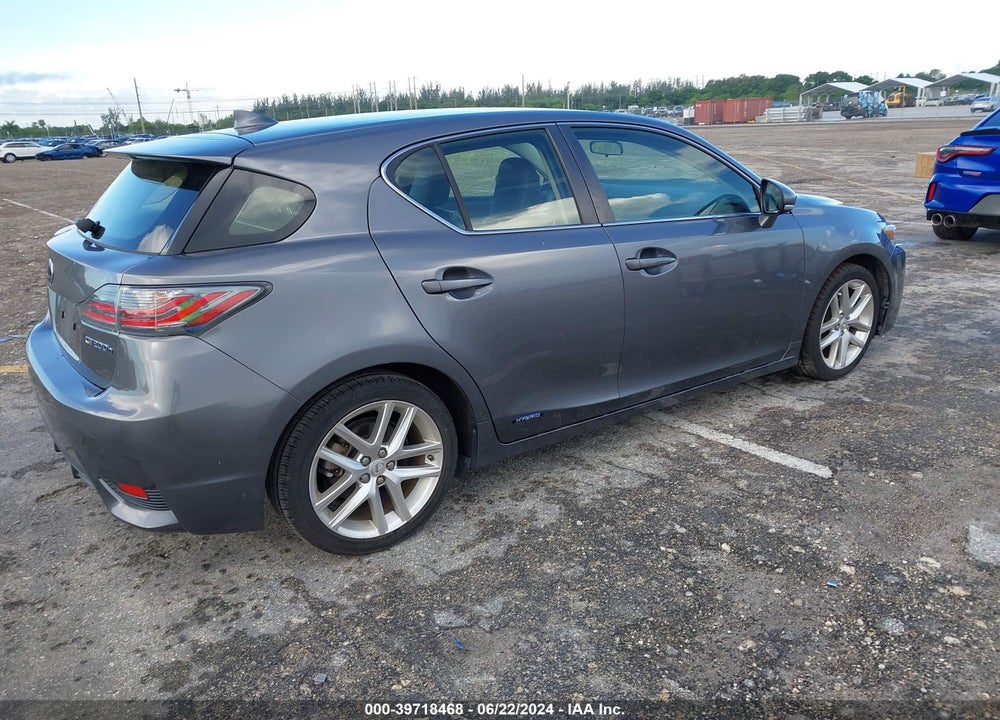 2016 LEXUS CT 200H VIN: JTHKD5BH9G2266983