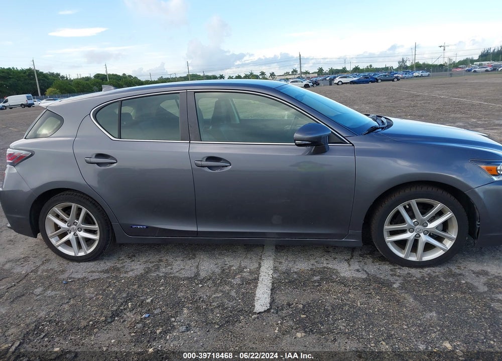 2016 LEXUS CT 200H VIN: JTHKD5BH9G2266983
