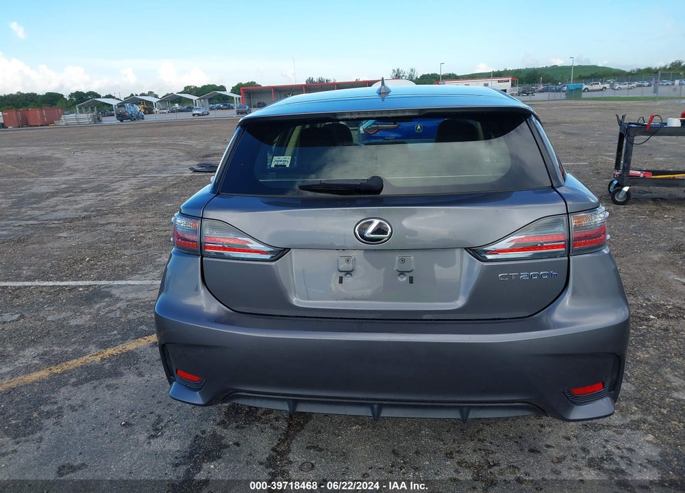 2016 LEXUS CT 200H VIN: JTHKD5BH9G2266983