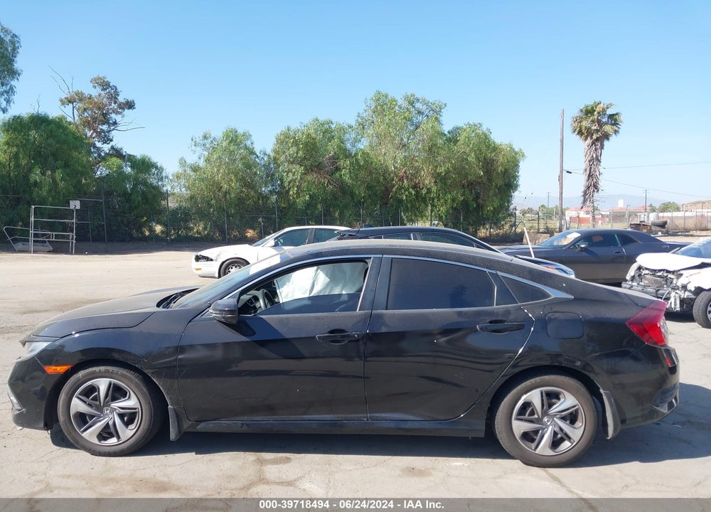 2019 HONDA CIVIC LX VIN: 2HGFC2F62KH547876