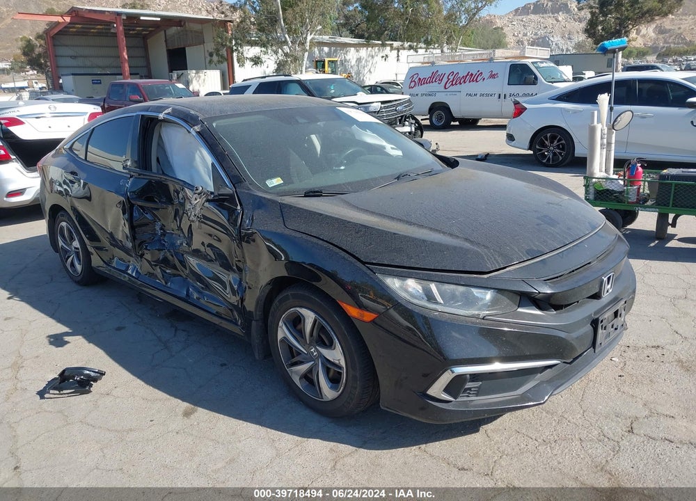 2019 HONDA CIVIC LX VIN: 2HGFC2F62KH547876