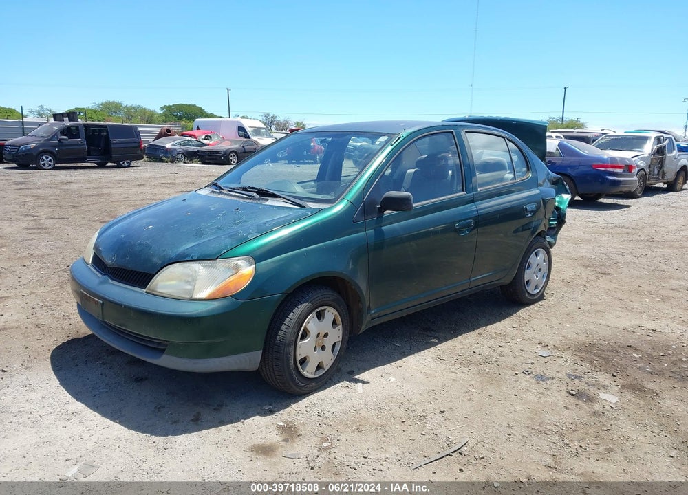 2000 TOYOTA ECHO VIN: JTDBT1230Y0081963