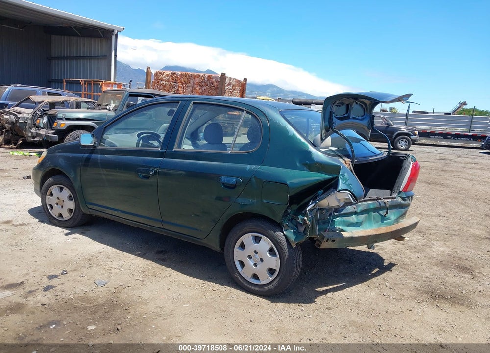 2000 TOYOTA ECHO VIN: JTDBT1230Y0081963