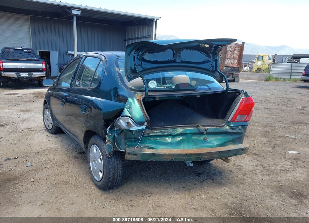 2000 TOYOTA ECHO VIN: JTDBT1230Y0081963