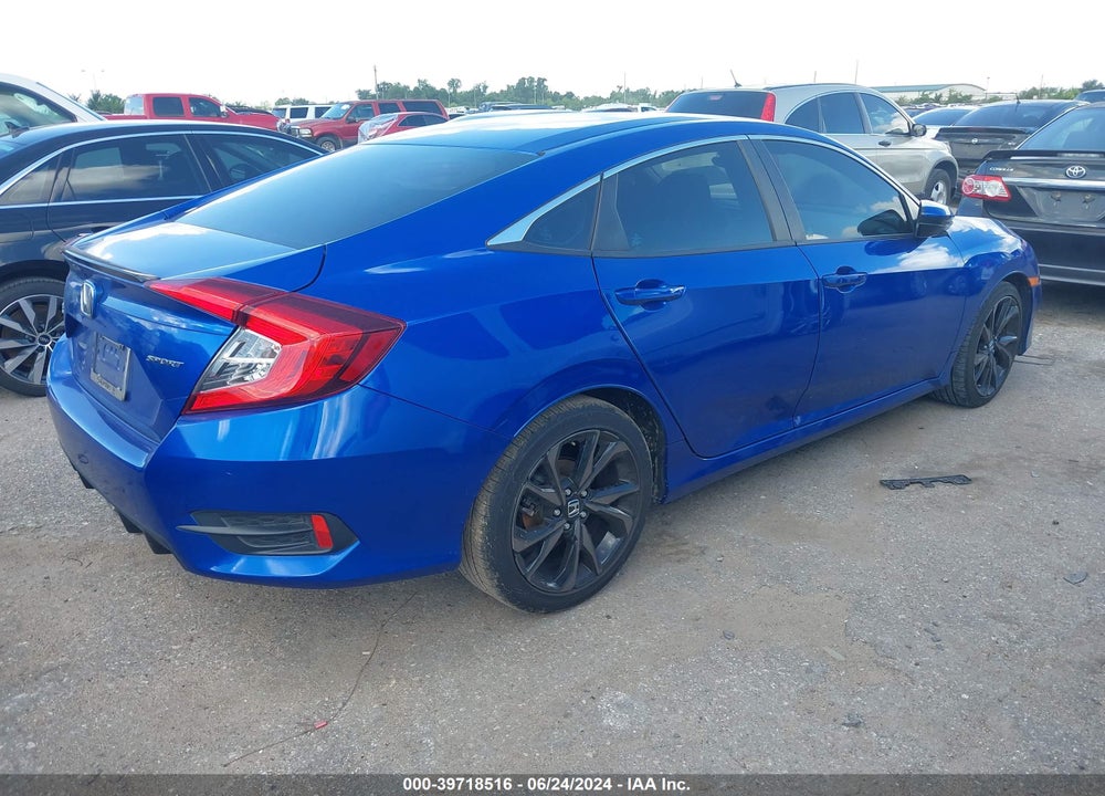 2019 HONDA CIVIC SPORT VIN: 19XFC2F80KE039756