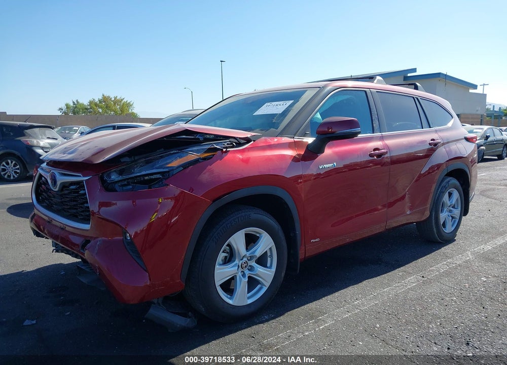 2021 TOYOTA HIGHLANDER HYBRID LE VIN: 5TDBBRCH5MS024905