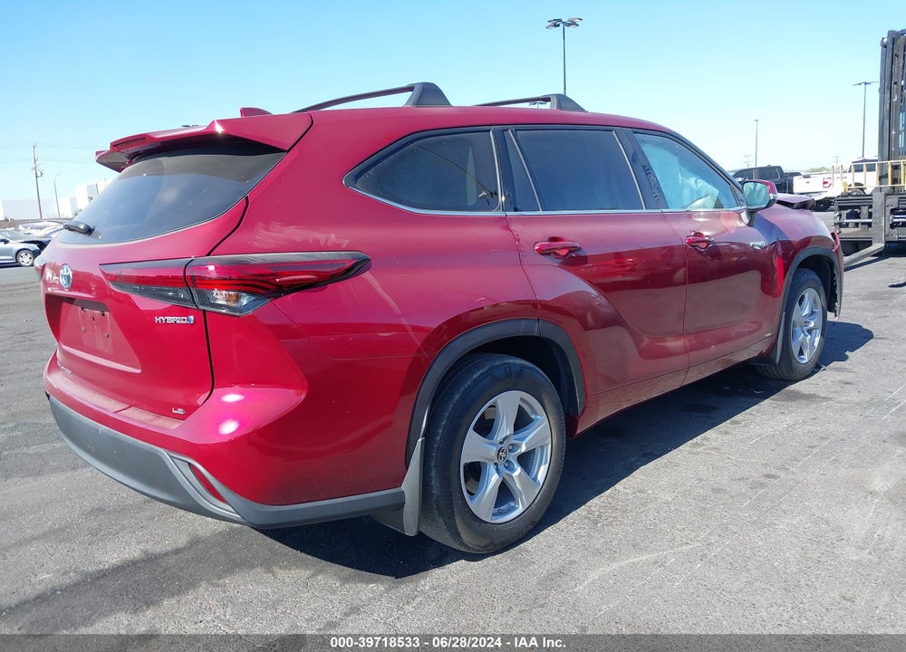 2021 TOYOTA HIGHLANDER HYBRID LE VIN: 5TDBBRCH5MS024905