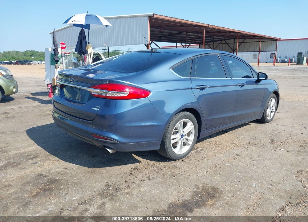 2018 FORD FUSION SE VIN: 3FA6P0HD6JR113021