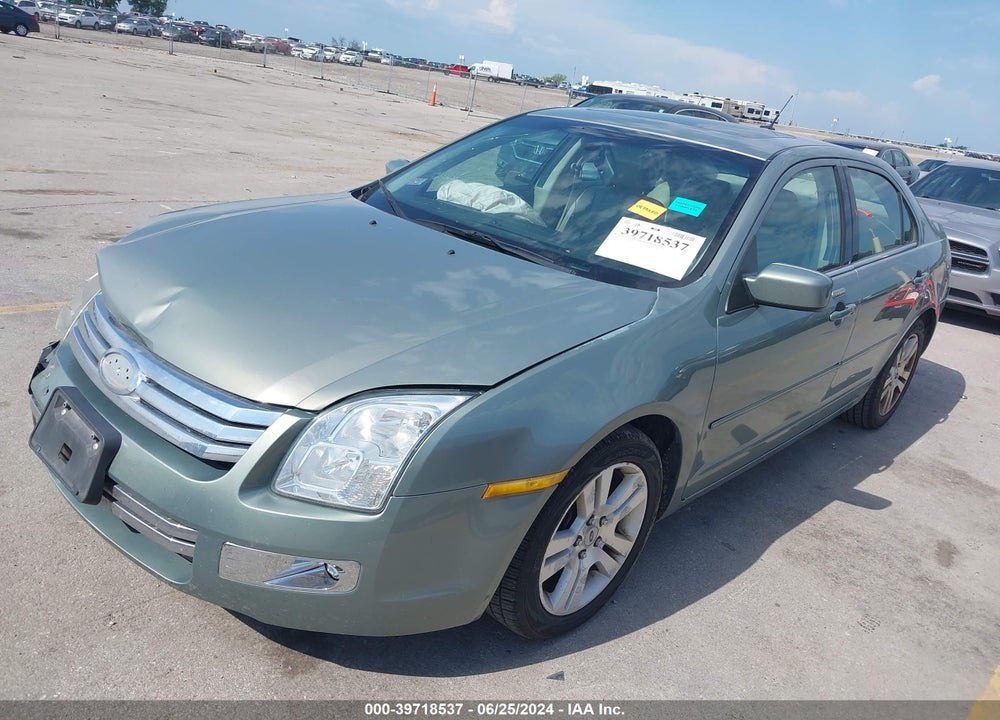 2008 FORD FUSION SEL VIN: 3FAHP08178R237565