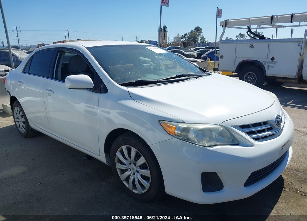 2013 TOYOTA COROLLA LE VIN: 5YFBU4EE5DP204491