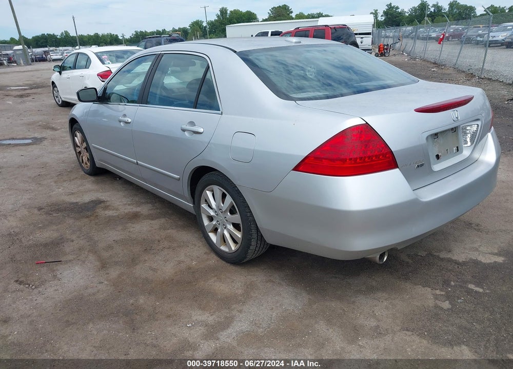 2006 HONDA ACCORD 3.0 EX VIN: 1HGCM66536A021291
