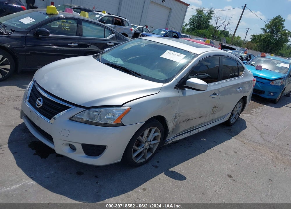 2013 NISSAN SENTRA SR VIN: 3N1AB7AP2DL694284