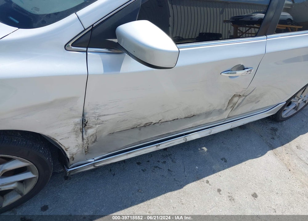 2013 NISSAN SENTRA SR VIN: 3N1AB7AP2DL694284