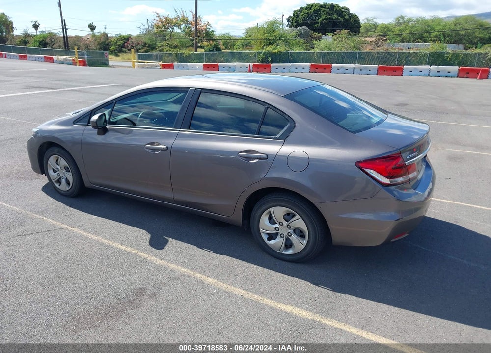 2014 HONDA CIVIC LX VIN: 19XFB2F54EE072031
