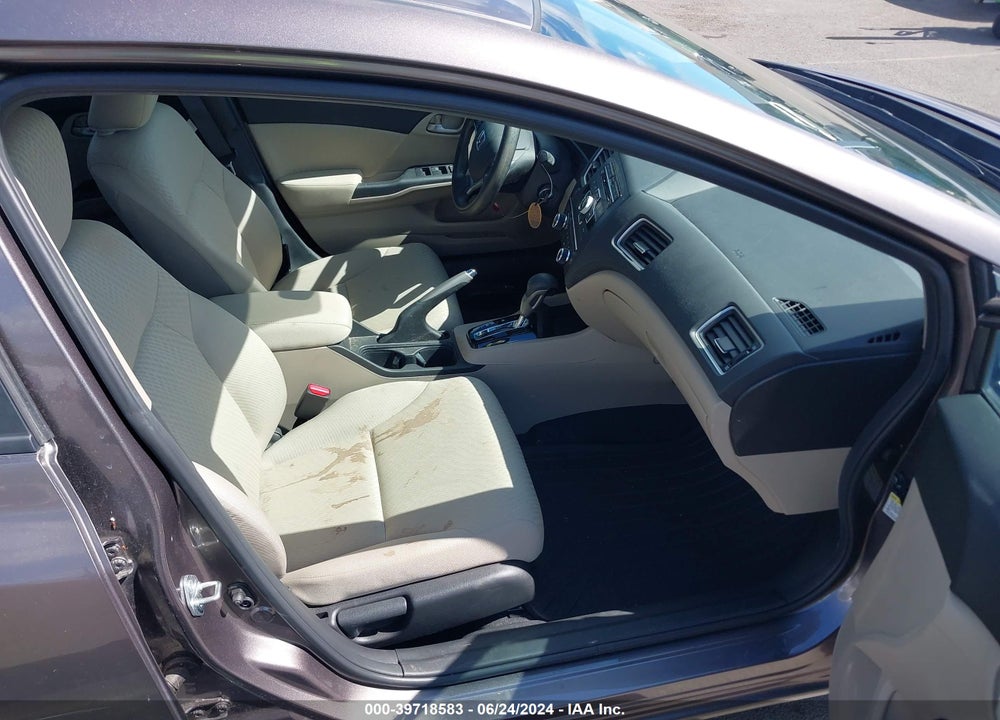 2014 HONDA CIVIC LX VIN: 19XFB2F54EE072031