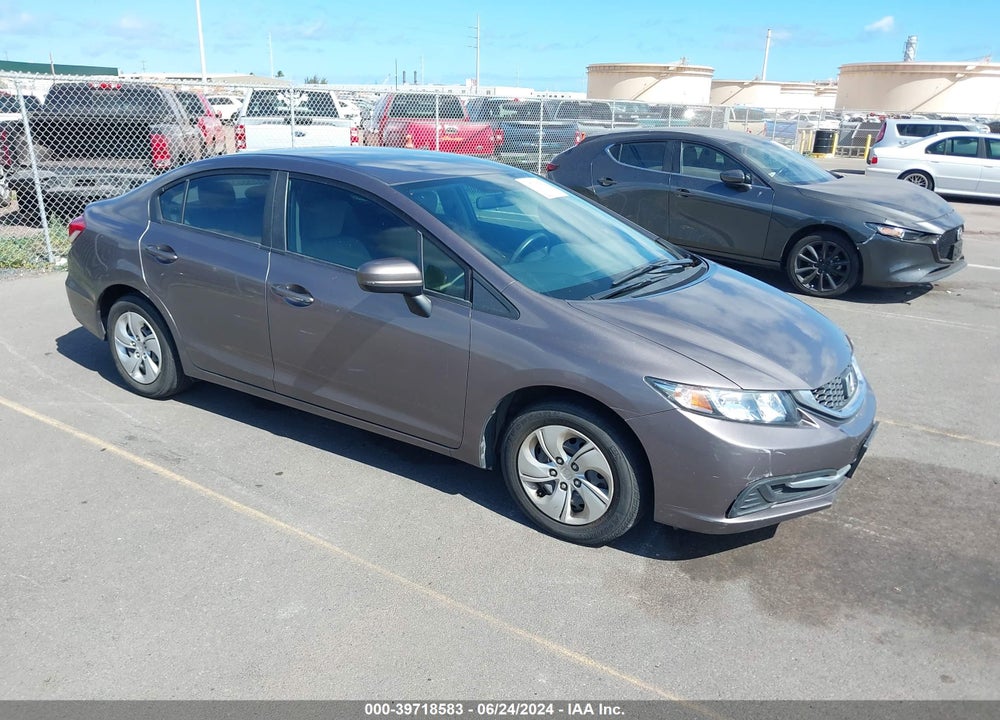 2014 HONDA CIVIC LX VIN: 19XFB2F54EE072031