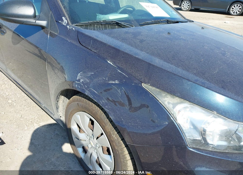 2015 CHEVROLET CRUZE LS AUTO VIN: 1G1PA5SH5F7271432