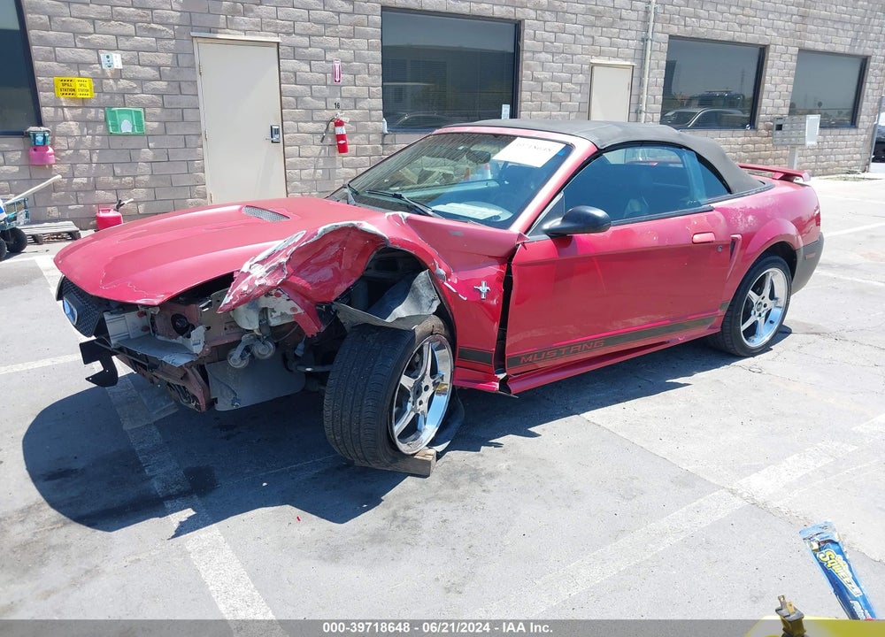 2002 FORD MUSTANG VIN: 1FAFP44452F151187