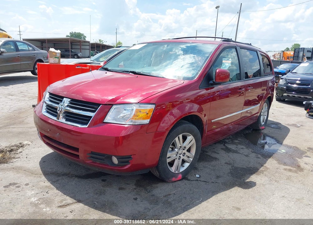 2010 DODGE GRAND CARAVAN CREW VIN: 2D4RN6DXXAR462725