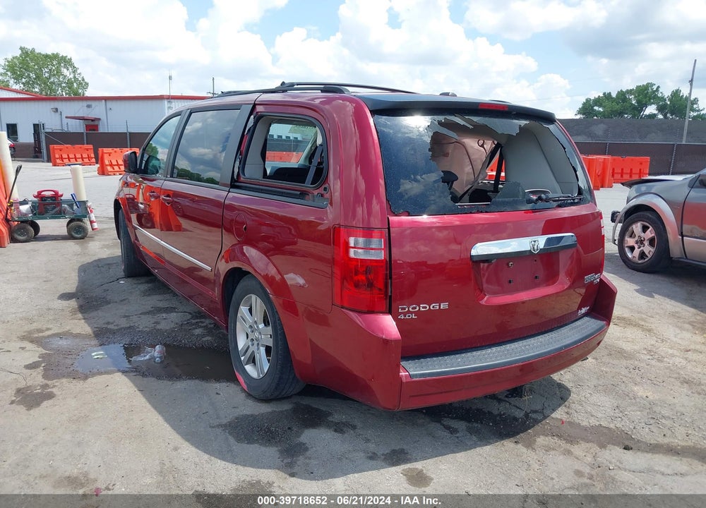2010 DODGE GRAND CARAVAN CREW VIN: 2D4RN6DXXAR462725