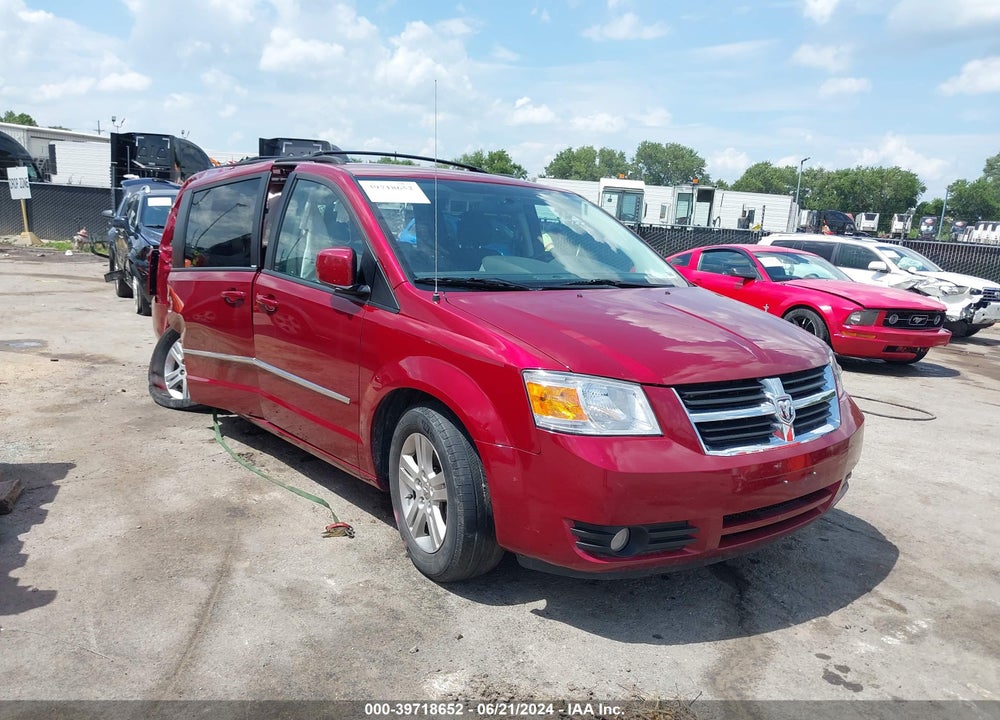 2010 DODGE GRAND CARAVAN CREW VIN: 2D4RN6DXXAR462725