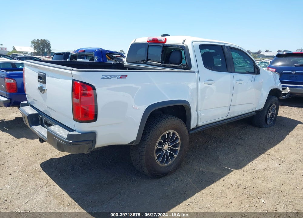 2018 CHEVROLET COLORADO ZR2 VIN: 1GCGTEEN6J1263242