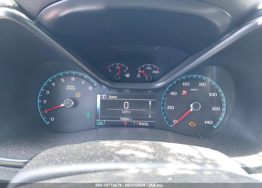 2018 CHEVROLET COLORADO ZR2 VIN: 1GCGTEEN6J1263242