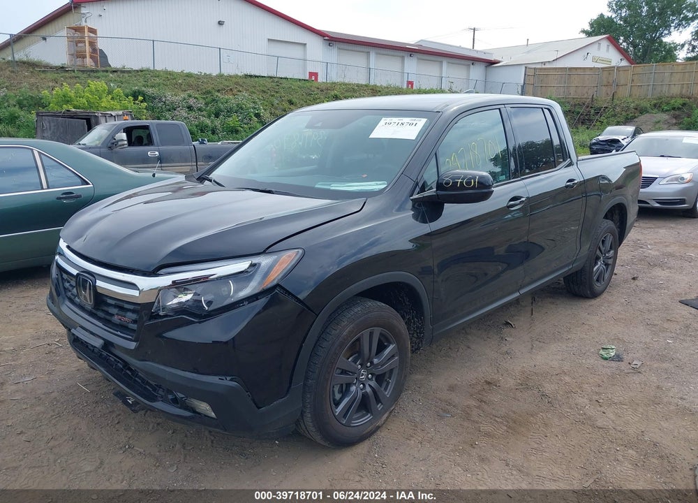 2020 HONDA RIDGELINE AWD SPORT VIN: 5FPYK3F14LB027553