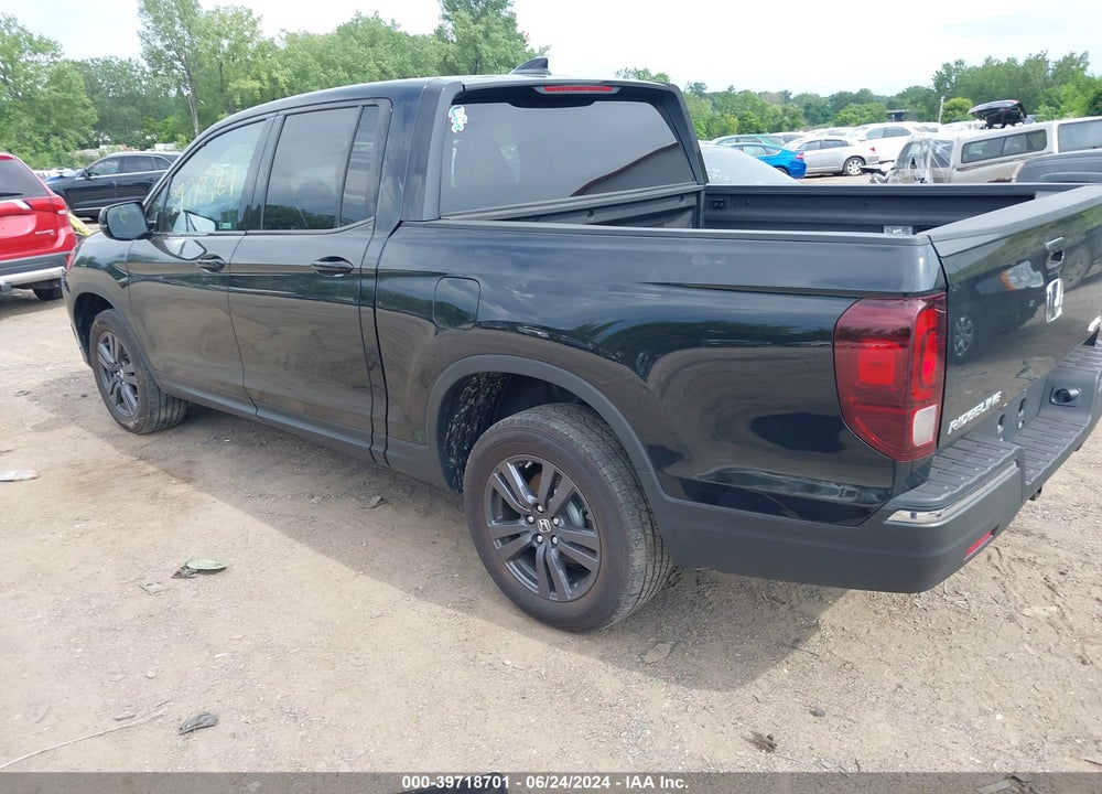 2020 HONDA RIDGELINE AWD SPORT VIN: 5FPYK3F14LB027553