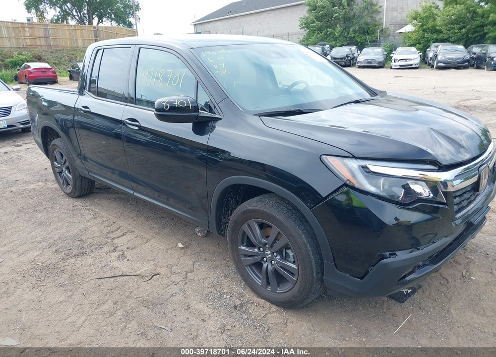 2020 HONDA RIDGELINE AWD SPORT VIN: 5FPYK3F14LB027553