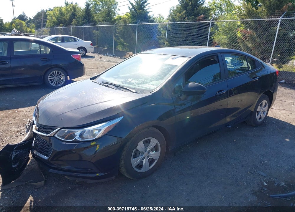 2018 CHEVROLET CRUZE LS AUTO VIN: 1G1BC5SM9J7168766