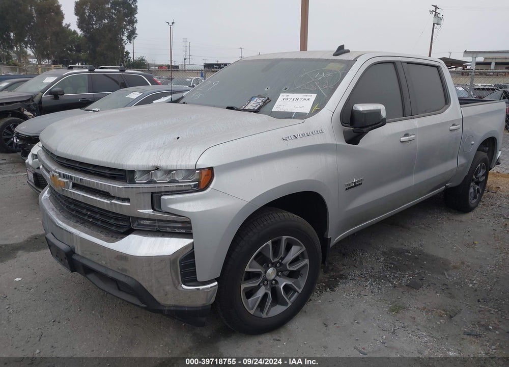 2021 CHEVROLET SILVERADO 1500 2WD SHORT BED LT VIN: 3GCPWCED1MG158665