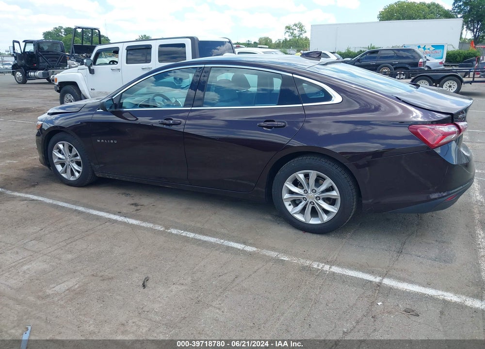 2020 CHEVROLET MALIBU FWD LT VIN: 1G1ZD5ST6LF142072