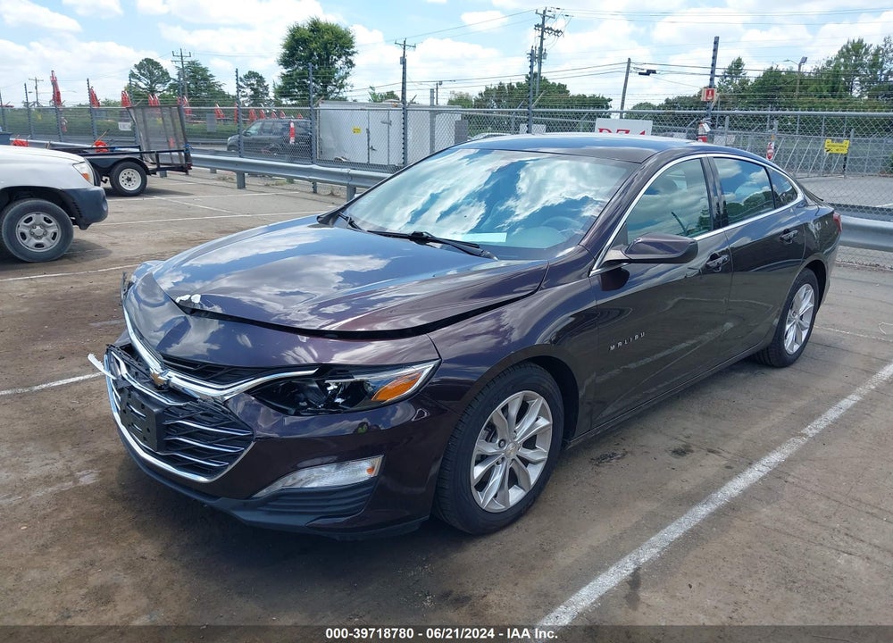 2020 CHEVROLET MALIBU FWD LT VIN: 1G1ZD5ST6LF142072