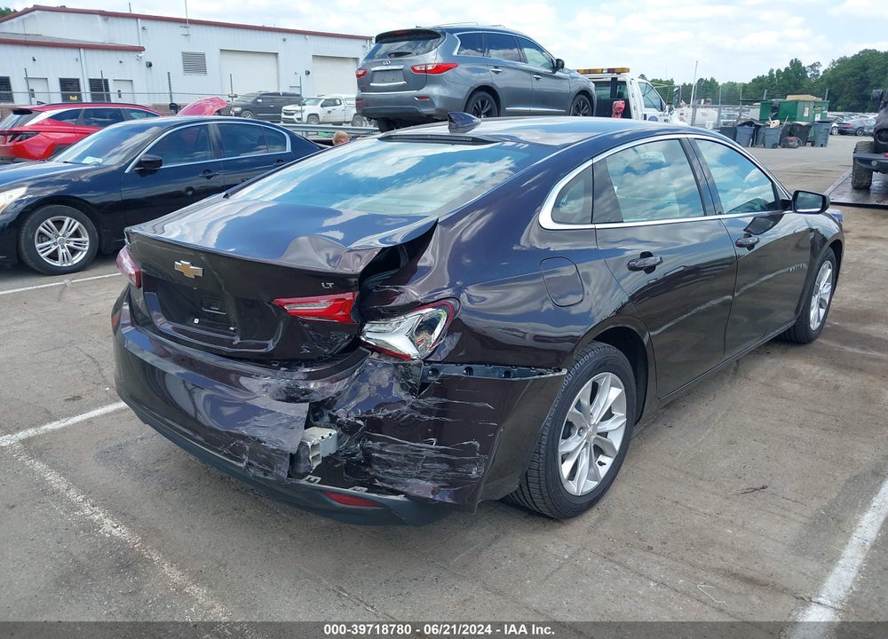 2020 CHEVROLET MALIBU FWD LT VIN: 1G1ZD5ST6LF142072