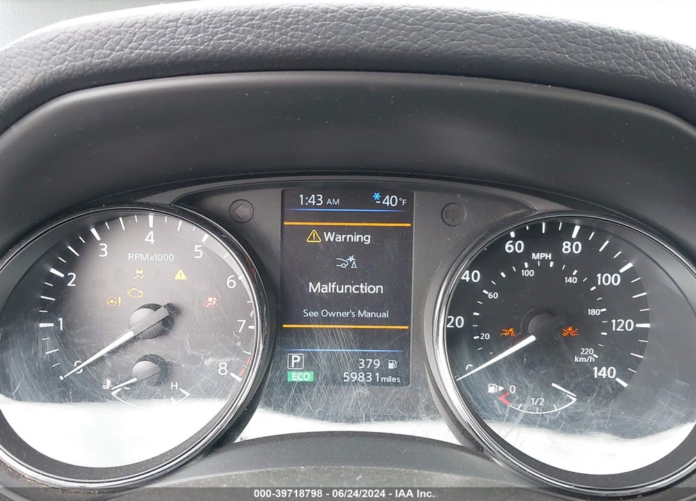2019 NISSAN ROGUE SV VIN: 5N1AT2MT4KC711919