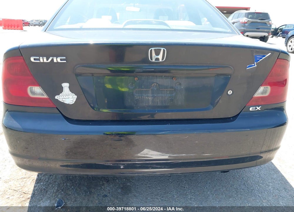 2002 HONDA CIVIC EX VIN: 1HGEM22932L063548