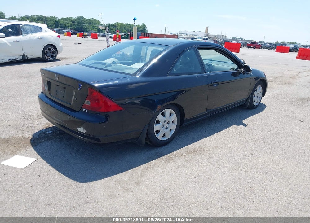 2002 HONDA CIVIC EX VIN: 1HGEM22932L063548