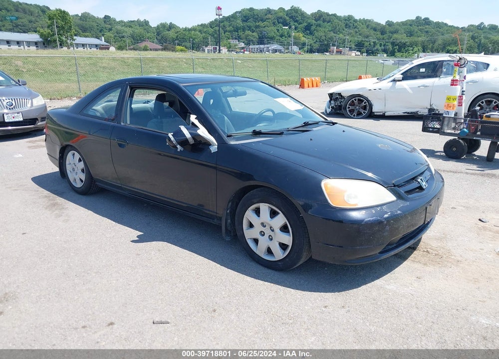 2002 HONDA CIVIC EX VIN: 1HGEM22932L063548