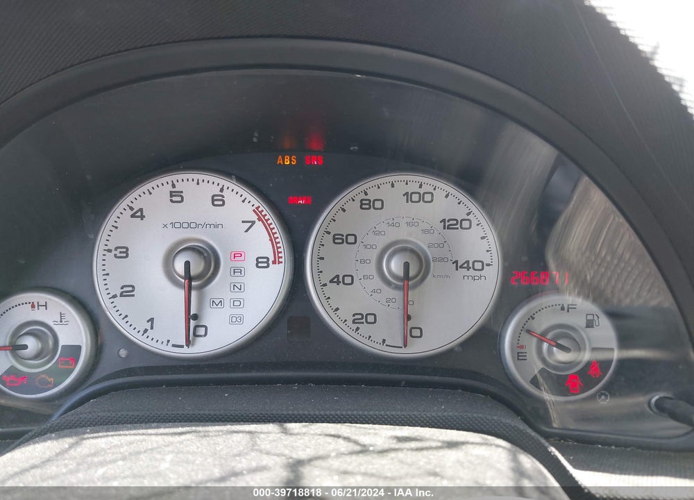 2002 ACURA RSX VIN: JH4DC54872C034443